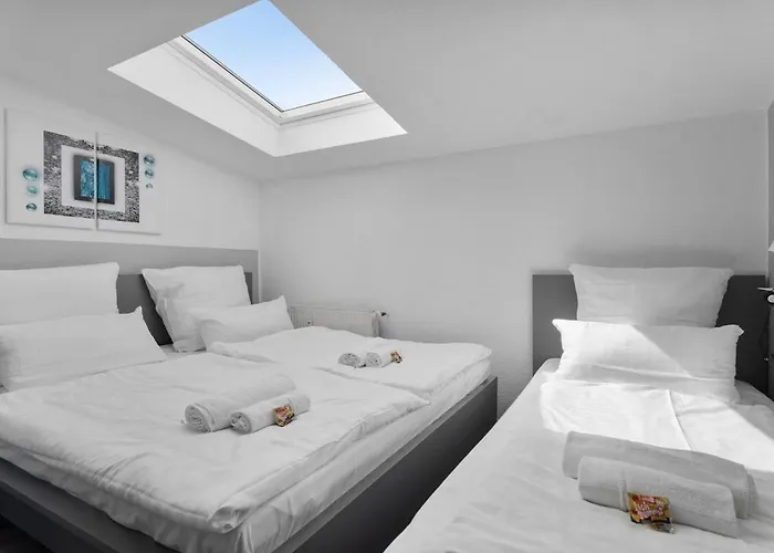 Dg - Einfach Aber Sehr Komfortabel - Fuer Bis Zu 12 Personen - Gruppen, Messe, Monteure, Studenten - Voll Ausgestattet - 3 Smart-tv 55 Zoll Netflix, 1000 Mbit Wlan, Voll Ausgestattete Kueche Appartamento Duisburgo